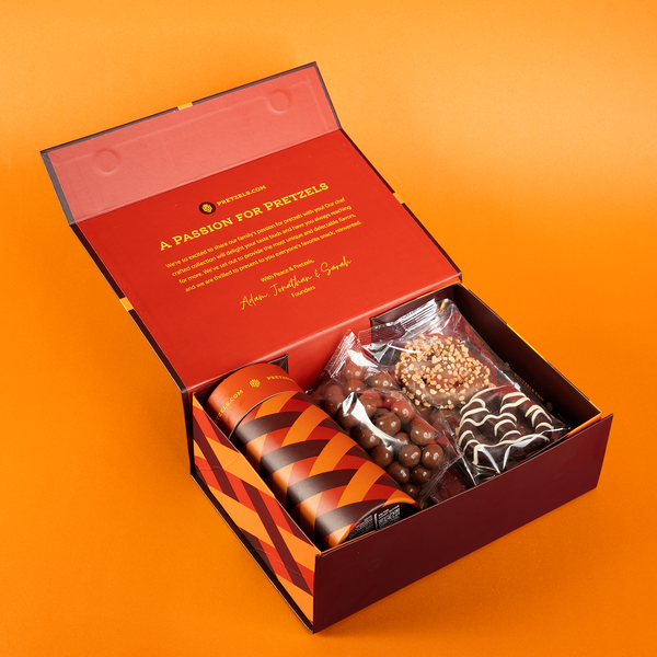 Belgian Chocolate Pretzel Gift Box