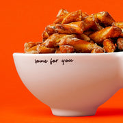 Ceramic Pretzel TriBowl