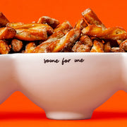 Ceramic Pretzel TriBowl