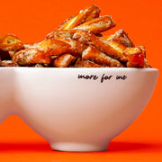 Ceramic Pretzel TriBowl