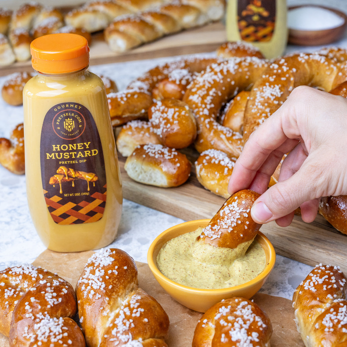 Honey Mustard Pretzel Dip