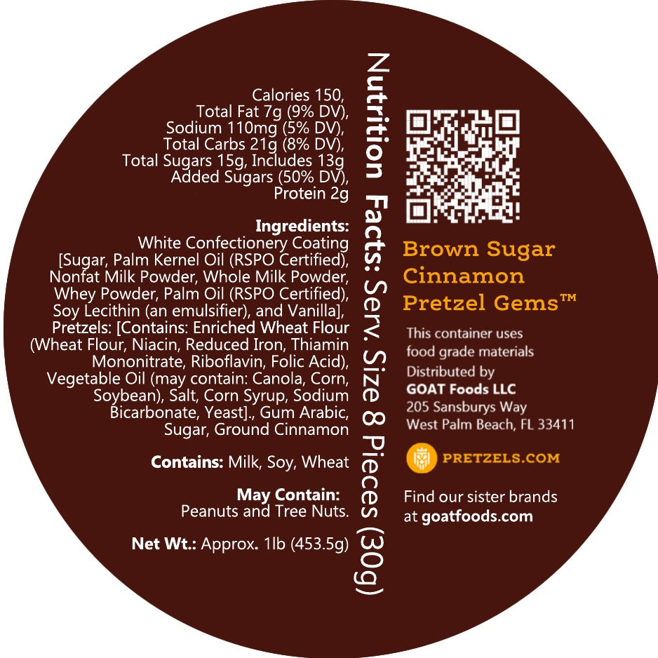 Brown Sugar Cinnamon Pretzel Gems™