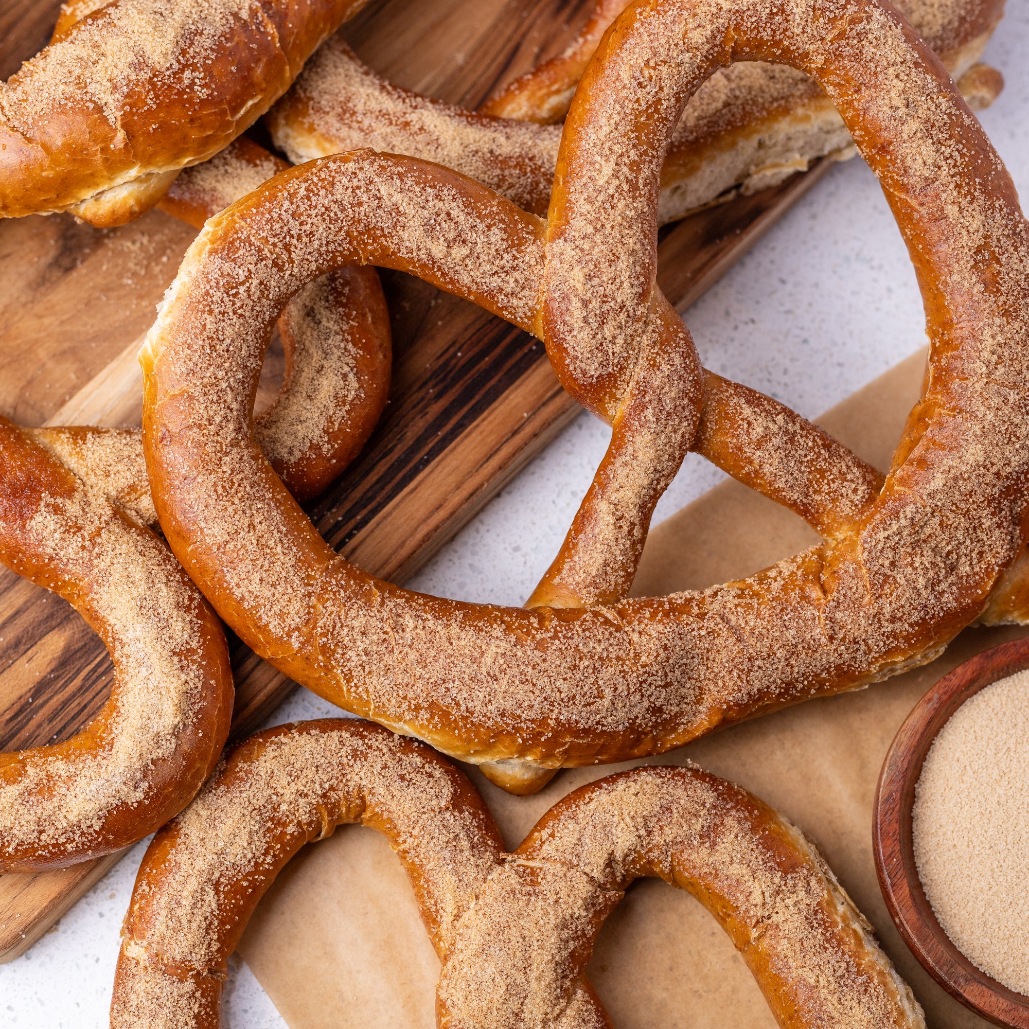 Cinnamon Sugar Twisted Party Soft Pretzel Box – Pretzels.com
