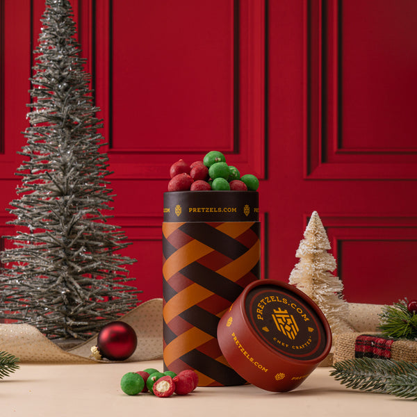 Peppermint Bark Pretzel Gems™