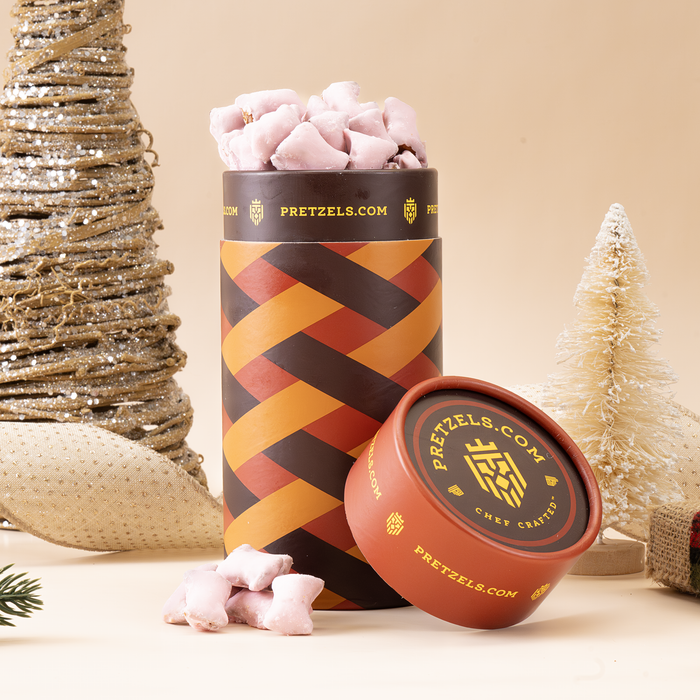 Pink Chocolate Peanut Butter Bites