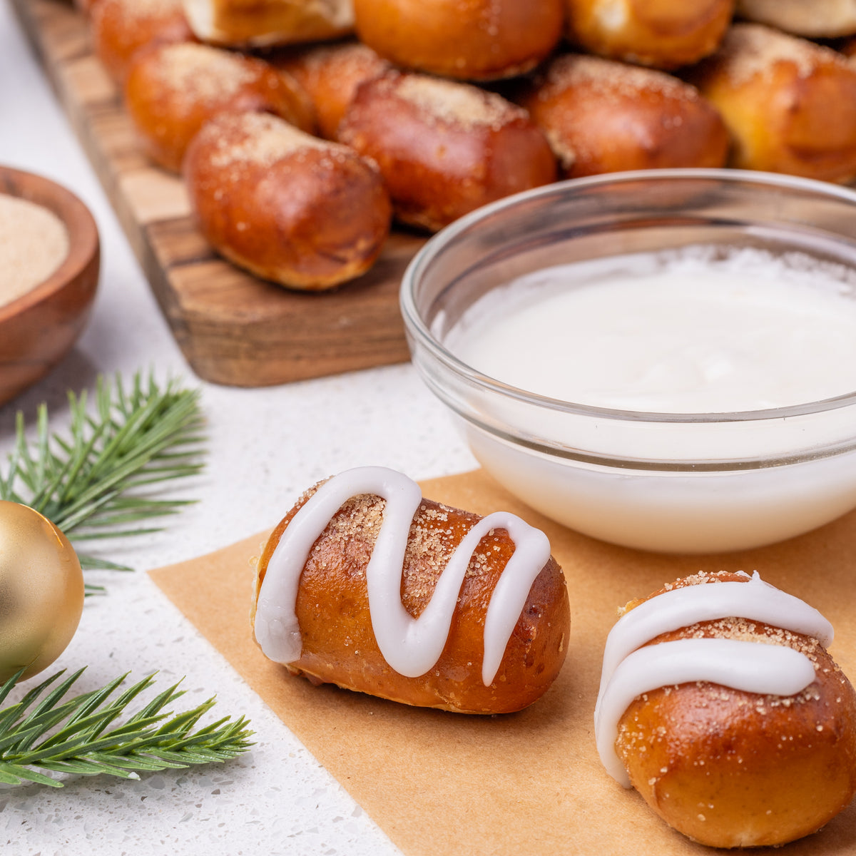 Sweet Holiday Soft Pretzel Box