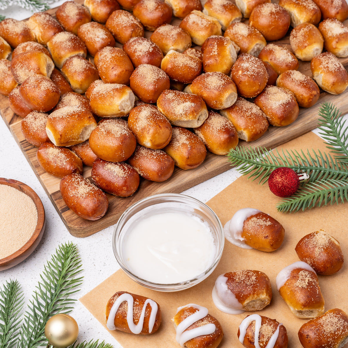 Sweet Holiday Soft Pretzel Box
