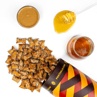Maple Honey Peanut Butter Pretzel Bites