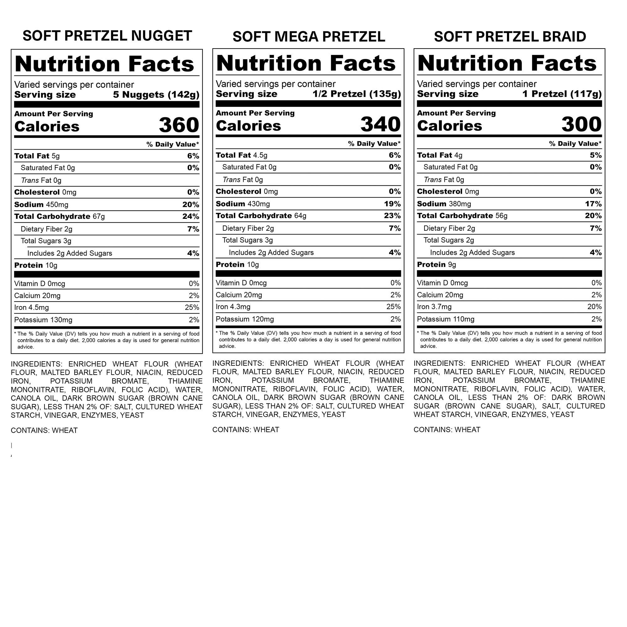 Cinnamon Sugar Artisanal Favorites Soft Pretzel Box – Pretzels.com