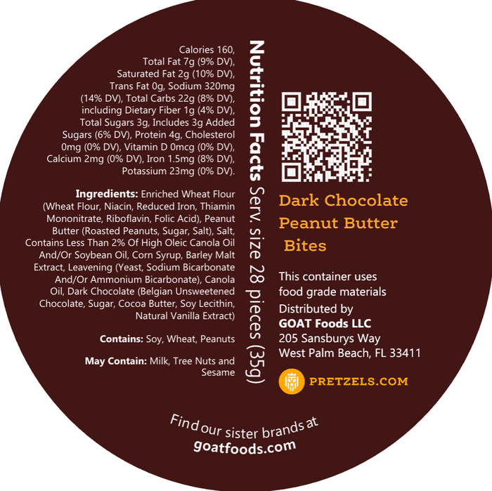 Dark Chocolate Peanut Butter Bites