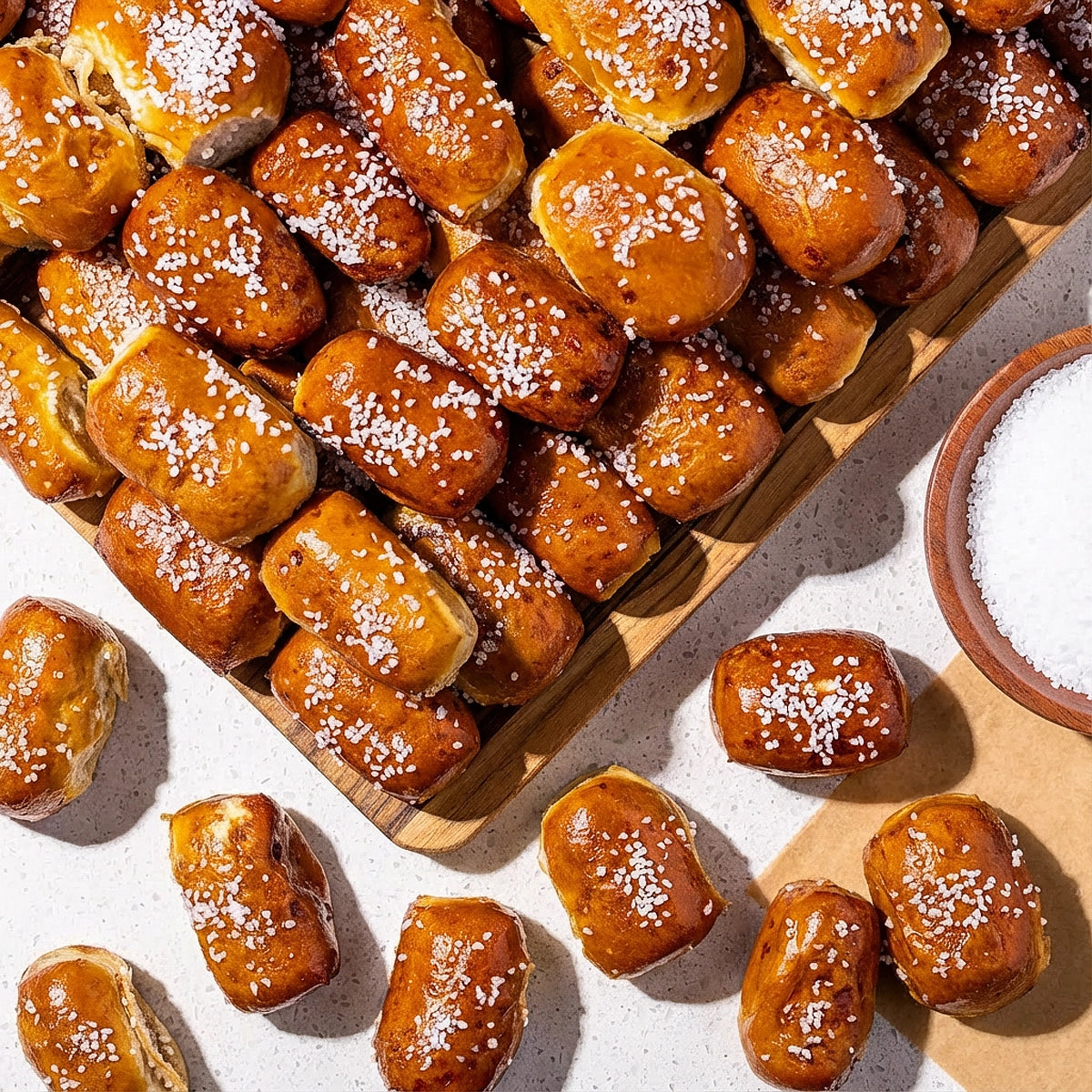 Soft Pretzel Nugget Party Box