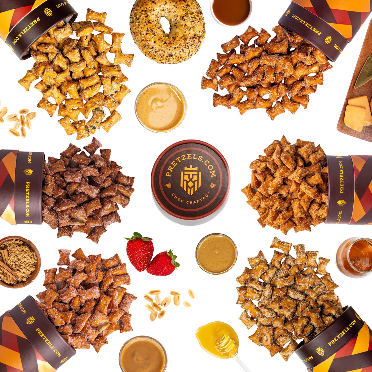 Ultimate Peanut Butter Pretzel Bites Bundle