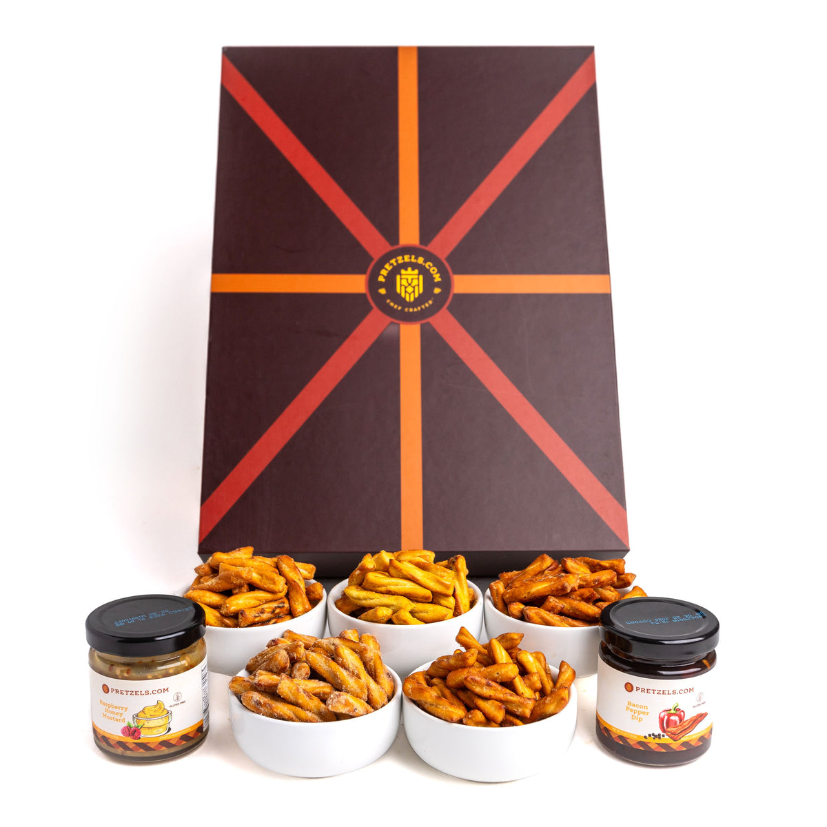 Ultimate Sweet & Savory Pretzel Dips Gift Box