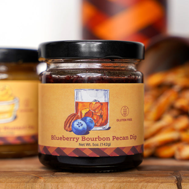 Blueberry Bourbon & Pecan Honey Mustard Artisanal Dips